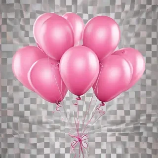 pink balloons png