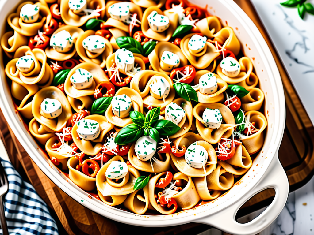 tortellini bake with cream cheese
