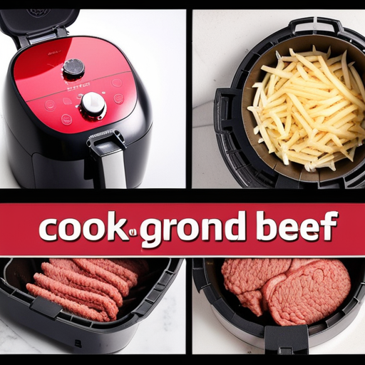 can you cook ground beef in an air fryer