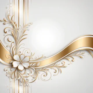 elegant white and gold background