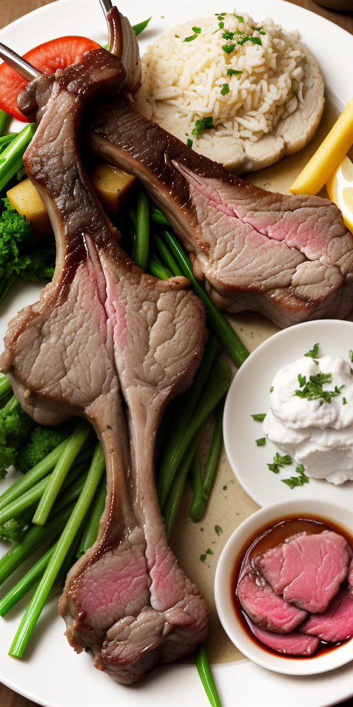 what goes with lamb chops