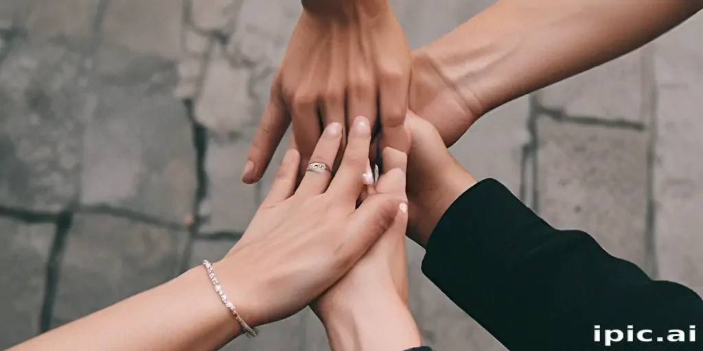couple holding hands aesthetic
