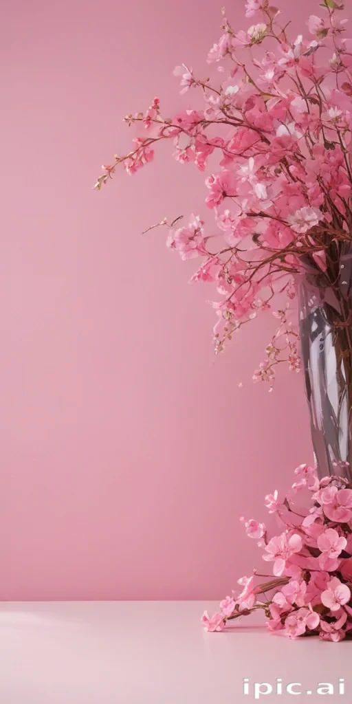 pink plain bg