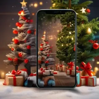 christmas wallpaper 4k phone