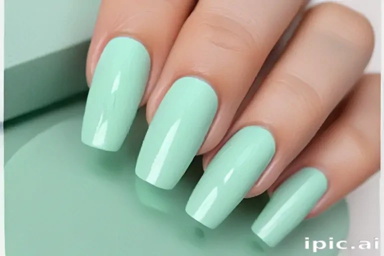 aesthetic mint green