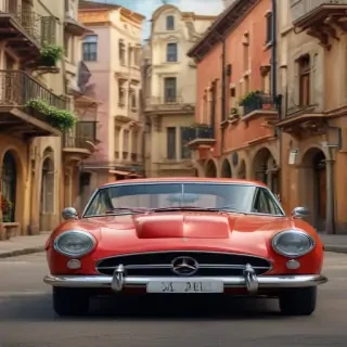 car no background