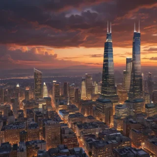 background skyline
