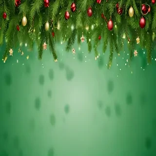 green christmas background