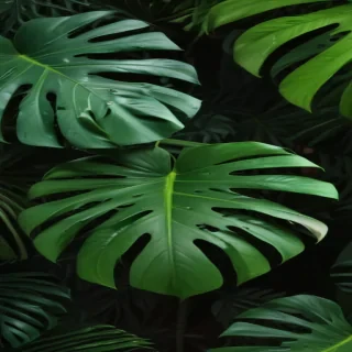 monstera background