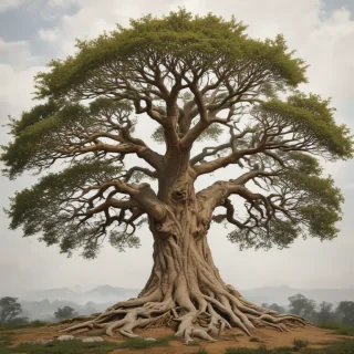 tree drawing png