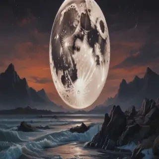 aesthetic moon drawings