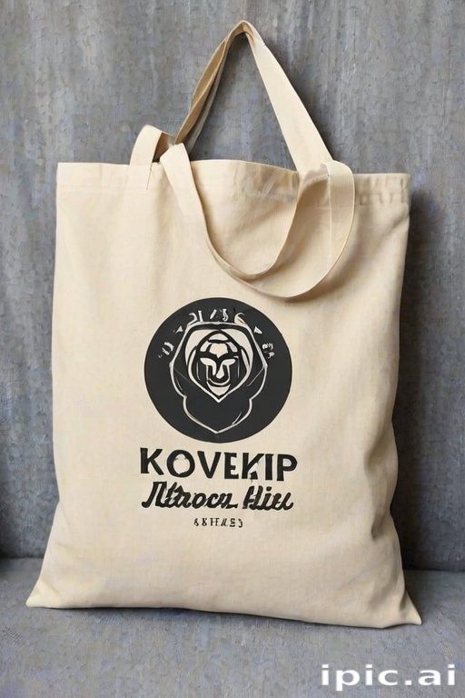 mock up tote bag