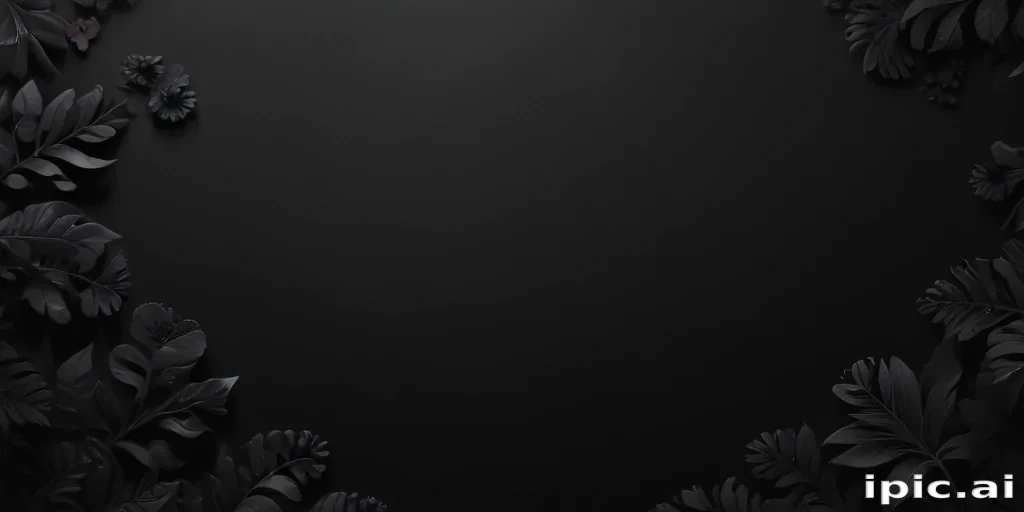 black background wallpaper aesthetic