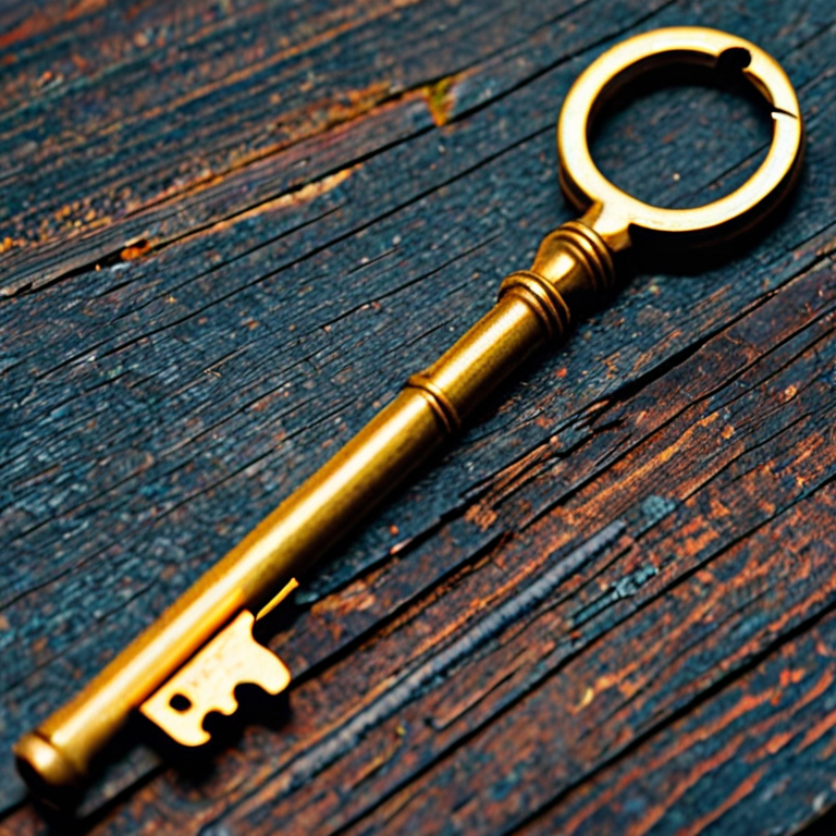 Woden Key wooden key