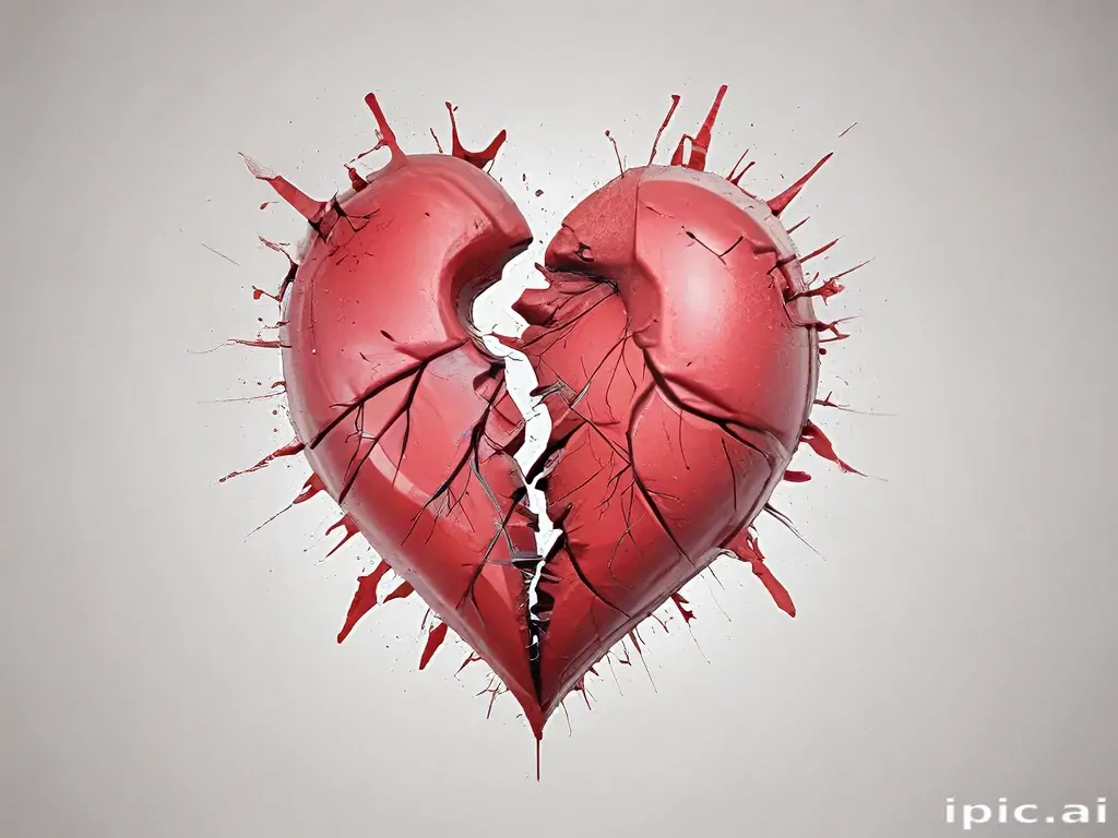 broken heart transparent