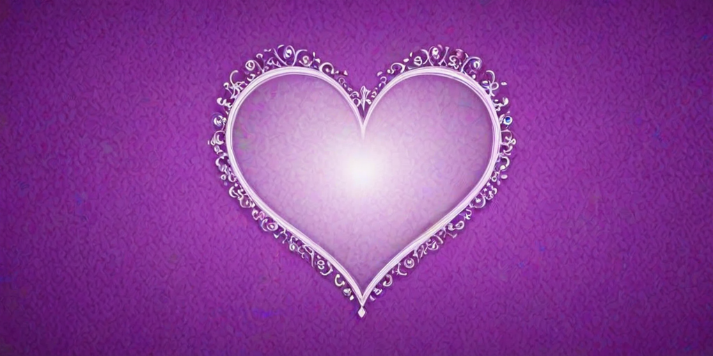 heart purple wallpaper