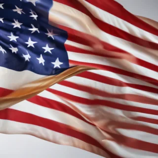 united states flag transparent