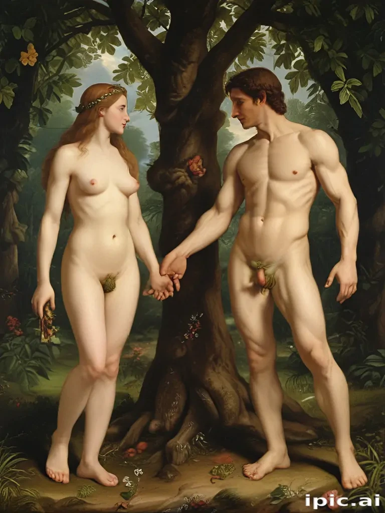 pictures of adam and eve