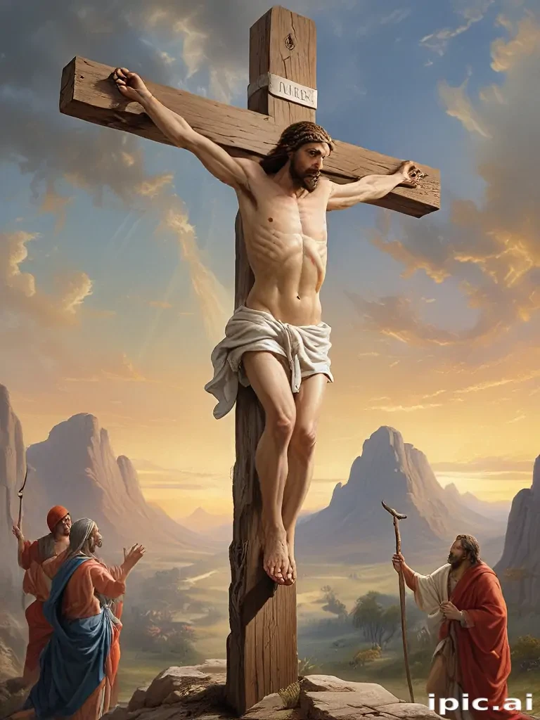 jesus christ on the cross pictures