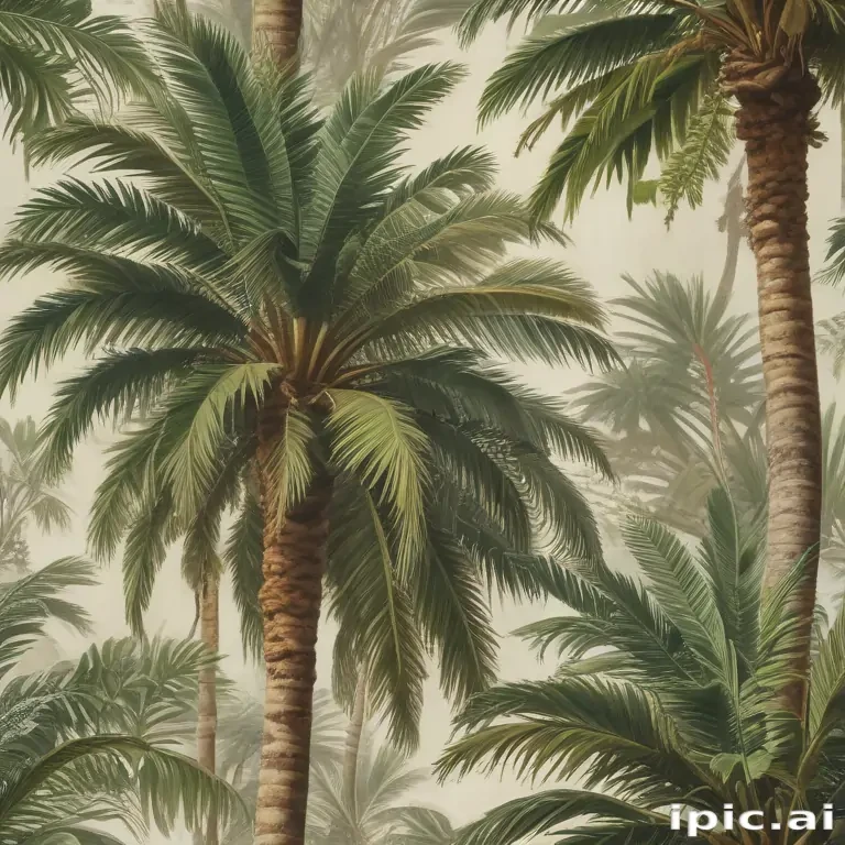aesthetic palm tree wallpaper
