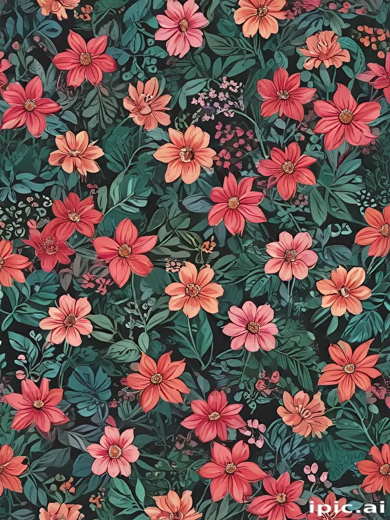 flower screen background