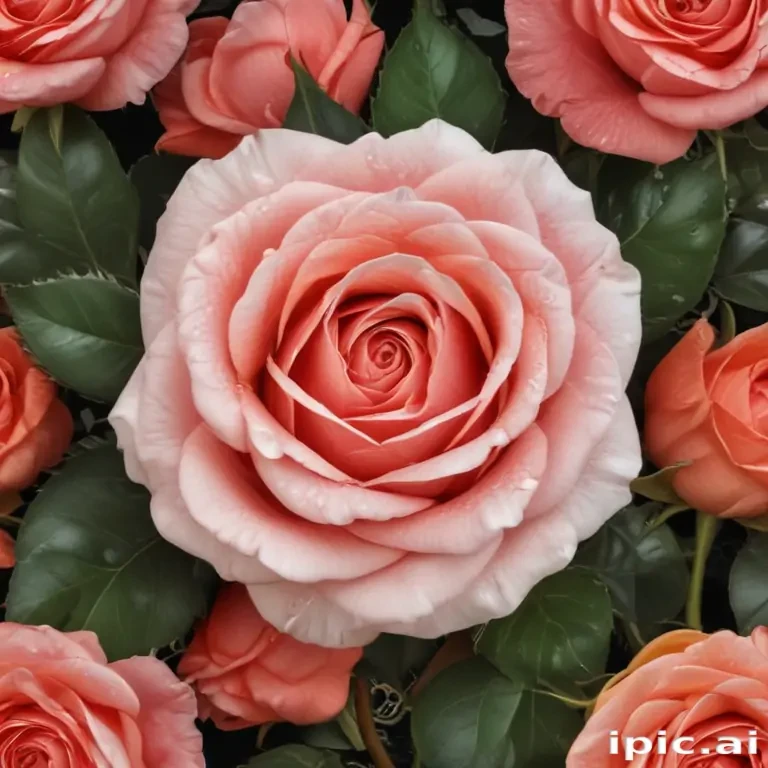 rose border png