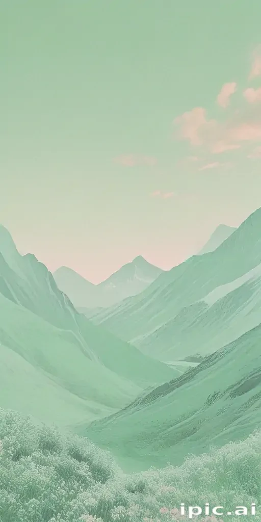 pastel green aesthetic wallpaper