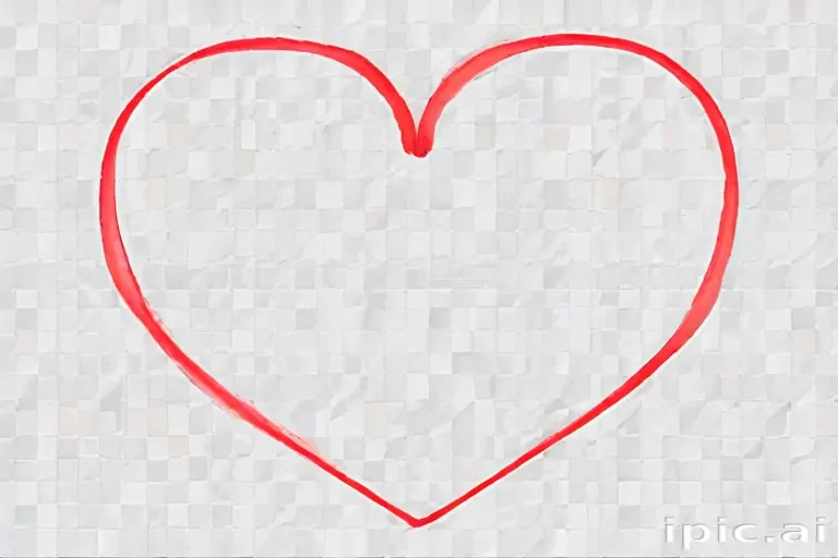 heart outline transparent