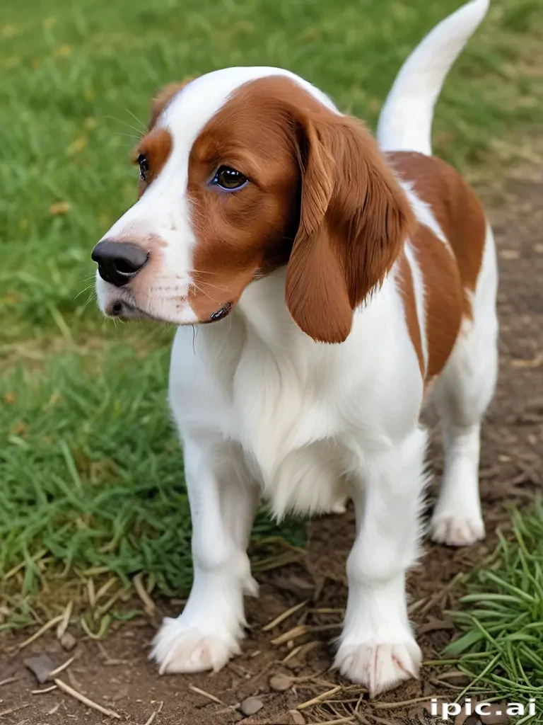 irish red and white setter