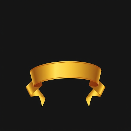 gold ribbon clipart