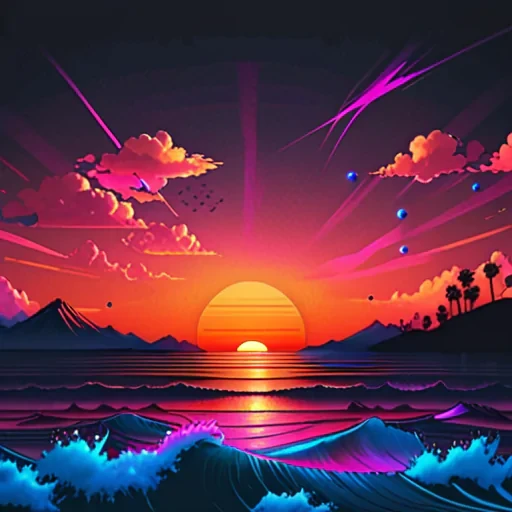 sunset aesthetic wallpapers