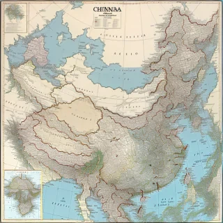 map of china
