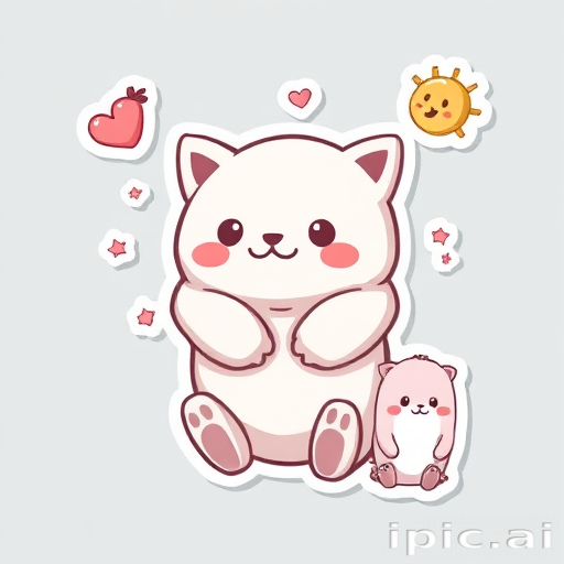 transparent cute stickers