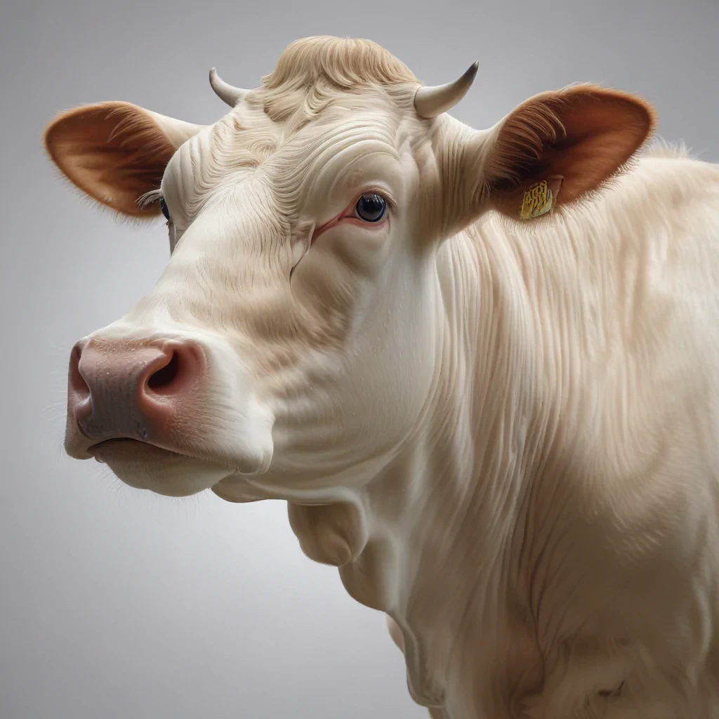 transparent cow