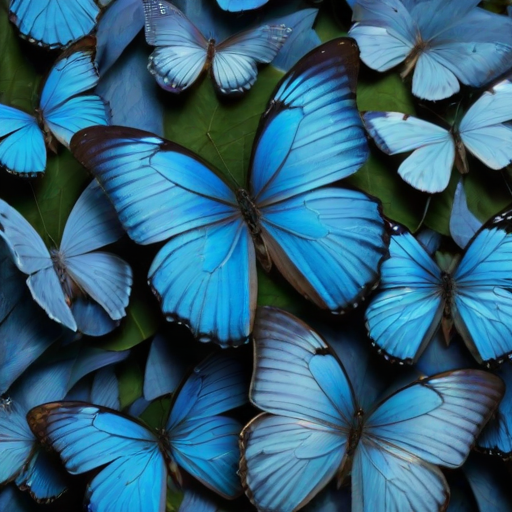 blue butterfly aesthetic