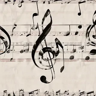 music note transparent background