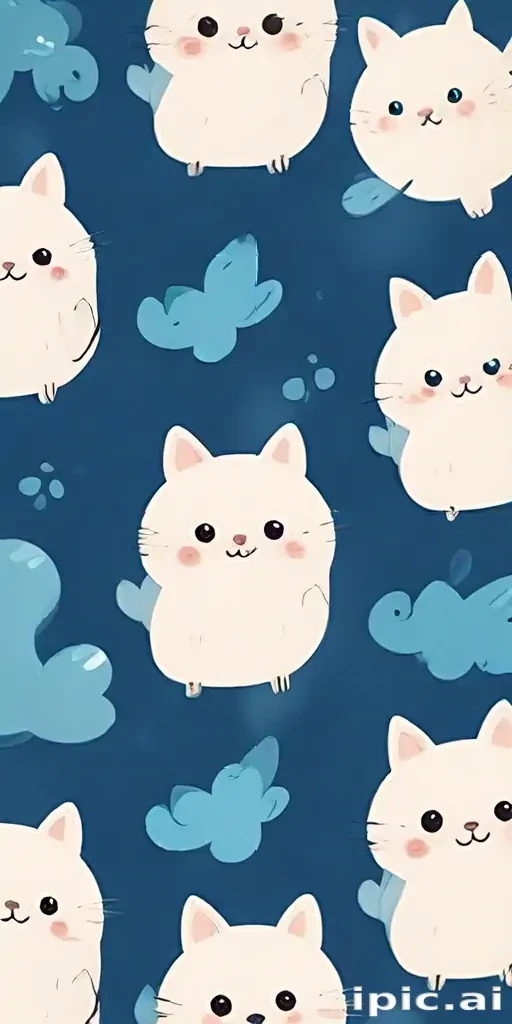 blue cute background
