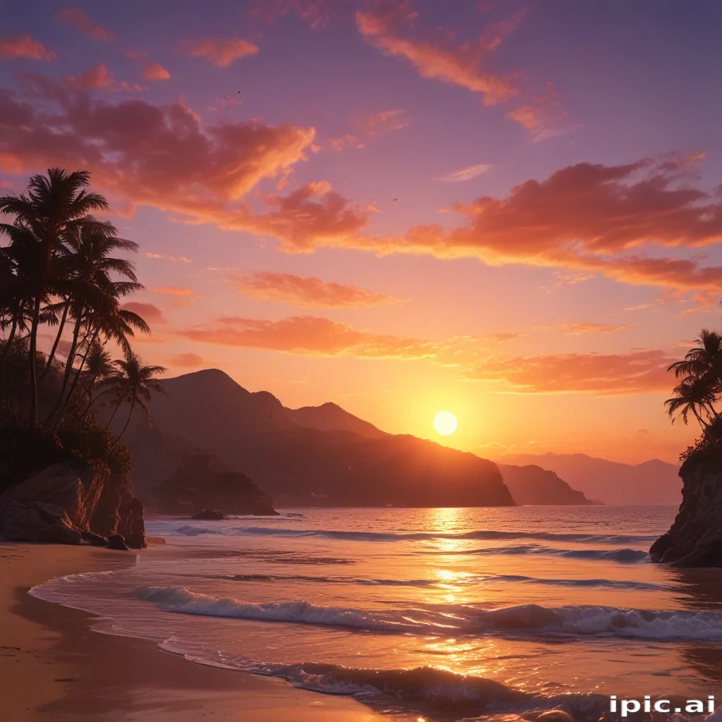 cute sunset backgrounds