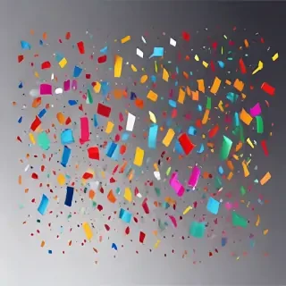 confetti vector