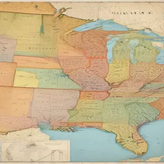 united states map
