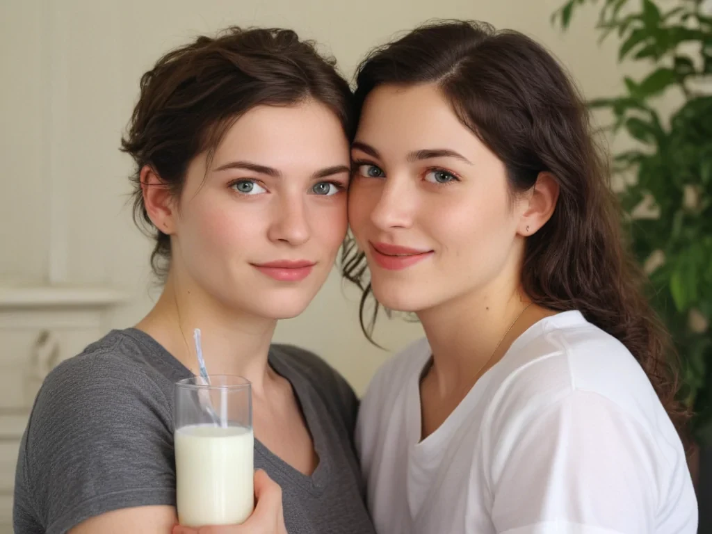 lesbian milk