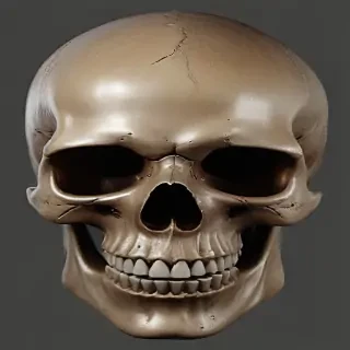 skull face png