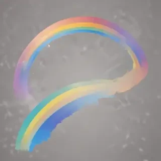 transparent background rainbow clipart