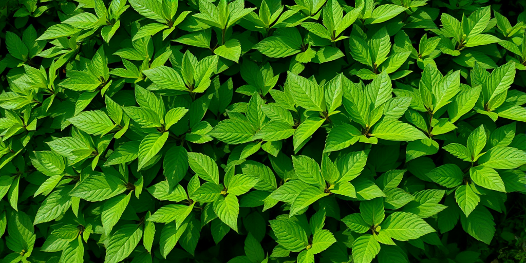 Generate a highly detailed illustration of a lush green bush, with a slight focus on varying leaf textures, captured in natural light using a DSLR camera with a 50mm lens, f/2.8 aperture, ISO 100, and a shallow depth of field to enhance the quality and vibrancy of the foliage.