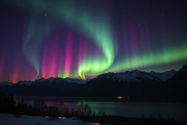 northern lights png