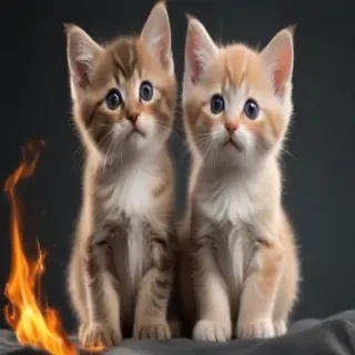 kittens transparent background