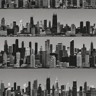 chicago skyline png
