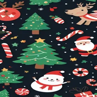 cute christmas phone wallpaper
