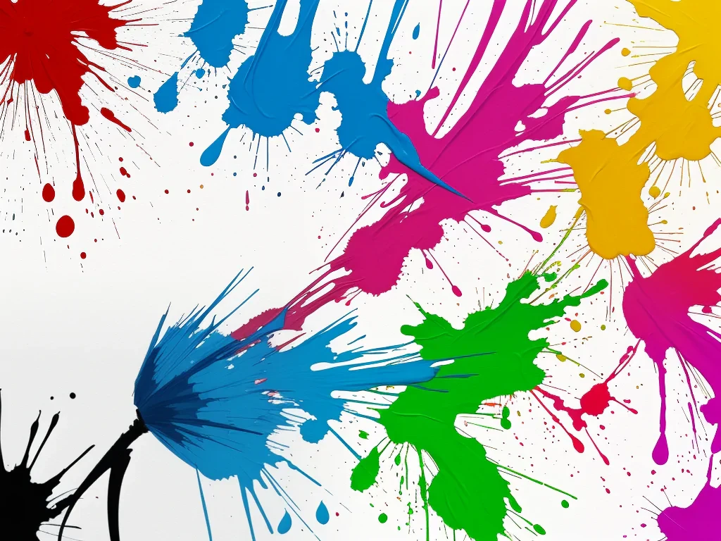 background paint splatter