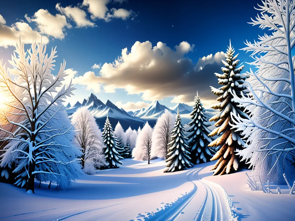 winter wonderland wallpaper